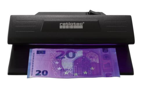 ratiotec Valideur de billets Soldi 120 UV-LED,pour toutes les monnaies  L