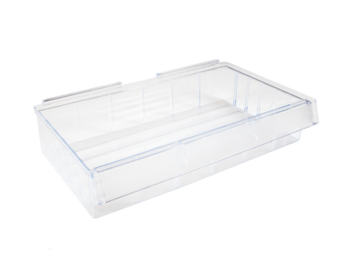 Treston bloc à tiroirs transparents, 16 tiroir(s), gris anthracite/transparent  L