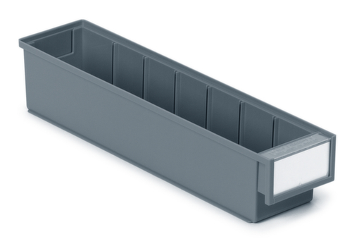 Treston Bac compartimentable robuste, gris, profondeur 400 mm  L