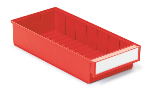 Treston Bac compartimentable robuste, rouge, profondeur 400 mm  L