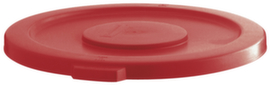 Rubbermaid Couverture pour conteneur de tri sélectif, rouge
