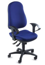 Topstar Siège de bureau pivotant Support SY avec assise ergonomique, bleu