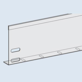 hofe Rebord pour produits vrac pour rayonnage à boulonner