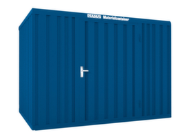 Säbu Conteneur de stockage laqué FLADAFI® avec plancher en bois