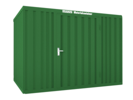 Säbu Conteneur de stockage laqué FLADAFI® avec plancher en bois