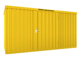 Säbu Conteneur de stockage laqué FLADAFI® avec plancher en bois