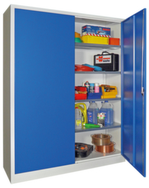PAVOY Armoire à portes battantes grand espace Basis, largeur 1500 mm