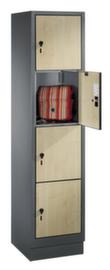 C+P armoire multicases Evolo, 4 compartiments