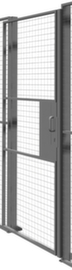 TROAX Porte coulissante pour parois de séparation, largeur 2800 mm