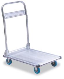 RAPIDLIFT Chariot à poignée de poussée pliante en aluminium, force 150 kg