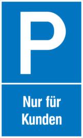 Panneau de parking, panneau d'information