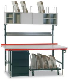 Rocholz Rack 2000 pour table d'emballage, hauteur 1770 mm