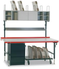 Rocholz Rack pour table d'emballage, hauteur 1770 mm