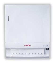 CWS Distributeur de bobines d'essuie-mainsHxlxP 430x350x250 mmp. 1 rouleau(x)Boîtier en plastiqueblanc