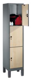 C+P armoire multicases Evolo, 3 compartiments