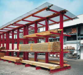 Croisillon pour rayonnage cantilever pour charge de montant max. 10900 kg