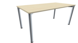 Gera Table de conférence Basis, largeur x profondeur 1600 x 800 mm, panneau érable