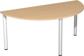 Gera Table de conférence Basis, largeur x profondeur 1600 x 800 mm, panneau hêtre