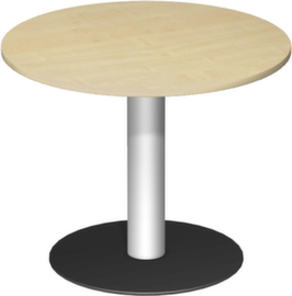 Gera Table de conférence Basis, Ø 900 mm, panneau érable