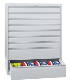 PAVOY Armoire à tiroirs Basis Plus RAL7035