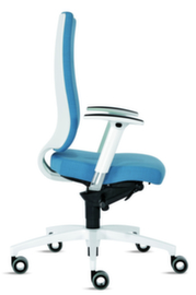 Dauphin Chaise de bureau pivotant InTouch avec dossier en plastique