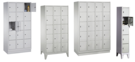 C+P Armoire multicases Classic gris clair avec max. 20 casiers