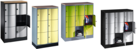 C+P armoire multicases Resisto, 6 compartiments