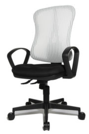 Topstar Siège de bureau pivotant HEAD POINT SY, Dossier maille, noir