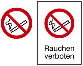 Panneau d'interdiction Défense de fumer