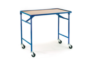 Rollcart Chariot de table pliable 1000x600 mm, force 150 kg, 1 plateaux