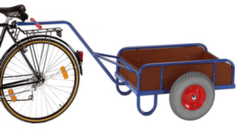 Rollcart Remorque à vélos avec parois latérales, force 0,2 t, plateau longueur x largeur 765 x 435 mm