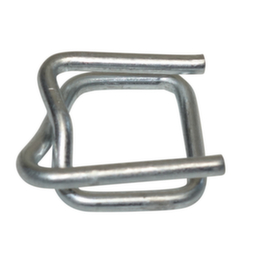 Boucles métalliques galvanisées, pour largeur de feuillard 13 mm
