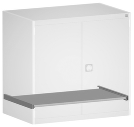 bott Etagère coulissante cubio pour armoire modulaire, largeur x profondeur 800 x 650 mm