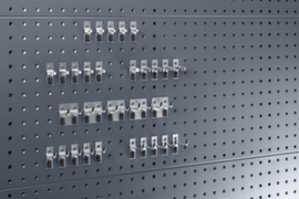 bott Assortiment de supports pour parois perforées