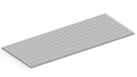 META Étagère pour rack à palettes, largeur x profondeur 2700 x 1100 mm