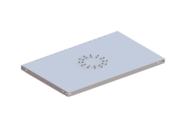 META Tablette pour rayonnage à boulonner type standard, largeur x profondeur 1000 x 600 mm