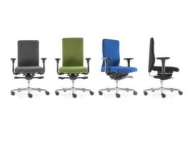 Löffler Chaise de bureau pivotant avec assise à noyau de ressorts ensachés