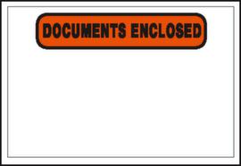 Raja Sac de documents d'accompagnement « Documents enclosed », DIN A6