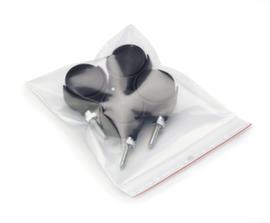 Sachet &agrave; fermeture &agrave; pression particuli&egrave;rement r&eacute;sistant, 100 &micro;m, longueur x largeur 70 x 50 mm