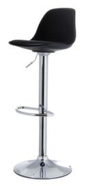 Paperflow Tabouret de bar Bobba, assise noir