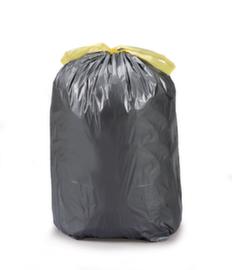 Raja Sac poubelle avec ruban de fermeture, 100 l, noir
