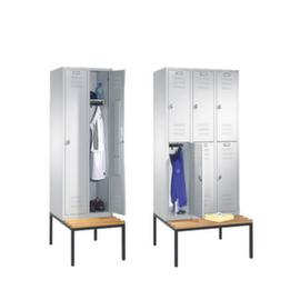 C+P Armoire vestiaire avec banc