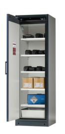 Asecos Armoire de stockage lithium-ion ION-LINE BATTERY STORE type 90, hauteur x largeur x profondeur 1953 x 599 x 615 mm