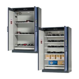 Asecos Armoire de stockage lithium-ion ION-LINE BATTERY STORE PRO avec système d'alarme incendie