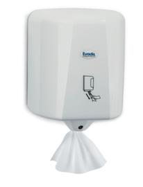 Distributeur de bobines d'essuie-mains angulaire Maxi, ABS, blanc