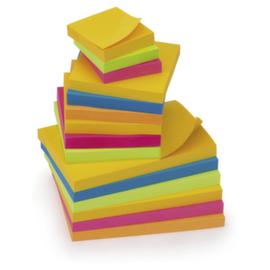 Post-it adhésif coloré Super Sticky Rio 90 feuilles, largeur x profondeur 47,6 x 47,6 mm