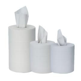 Rouleau de papier d'essuyage en papier serviette recyclé