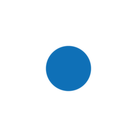 EICHNER Symbole à coller, cercle, bleu