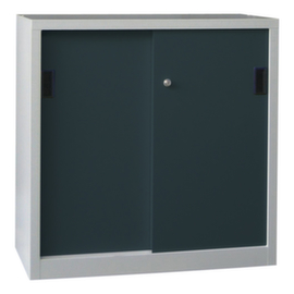 PAVOY Armoire à portes coulissantes pour bureau Basis