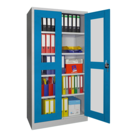 PAVOY Armoire à portes vitrées Basis